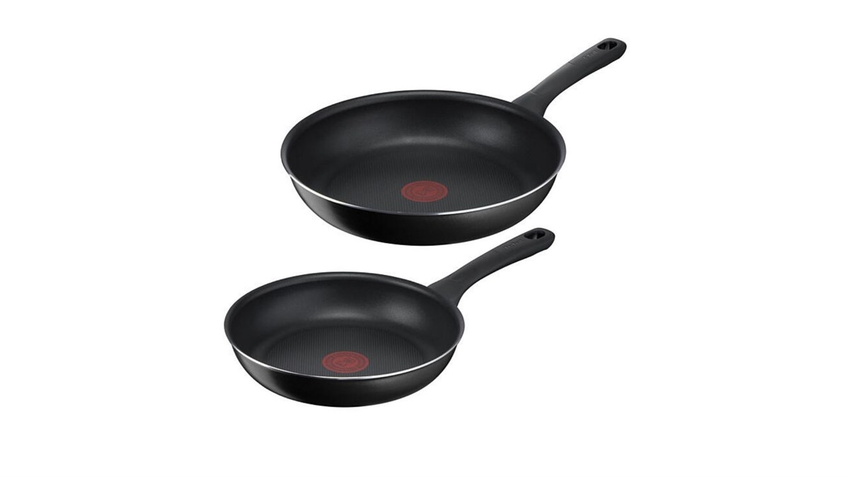Tefal Titanyum 1X Difüzyon Tabanlı DaybyDay Tava Seti - 20+26 cm