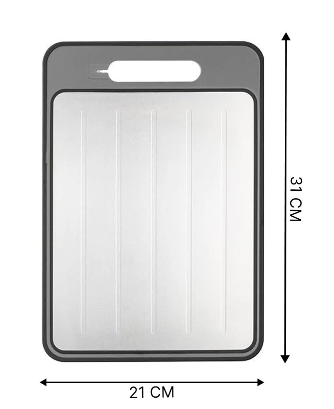 VALLETTA FLORENA ÇİFT TARAFLI METAL KESME TAHTASI