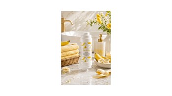 Be-Vita Banana C Vitaminli Aromatik Duş Filtresi - Cilt Besleyici Klor ve Kireç Arıtıcı Duş Filtresi (150gr)