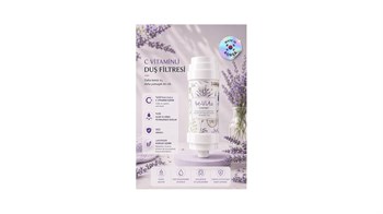 Be-Vita Lavender C Vitaminli Cilt Besleyici Klor ve Kireç Önleyici Aromatik Duş Filtresi Su Arıtıcı (150gr)