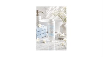 Be-Vita White Musk C Vitaminli Aromatik Duş Filtresi - Cilt Besleyici Klor ve Kireç Arıtıcı Duş Filtresi (150gr)