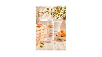 Be-Vita Zamboa(Grape Fruit)C Vitaminli Aromatik Duş Filtresi - Cilt Besleyici Klor ve Kireç Arıtıcı Duş Filtresi (150gr)