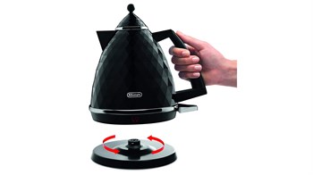 DeLonghi Brillante KBJ 2001 Gizli Rezistanslı Su Isıtıcısı Siyah