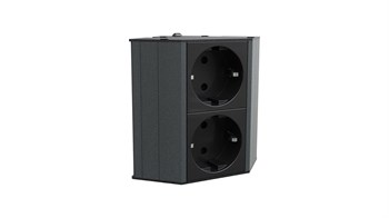 Metalline® Corner-Line Raf Priz Sistemi - Antrasit