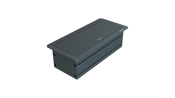 Metalline® Klip-Line Bas-Aç Priz Sistemi USB-A / USB-C - Antrasit