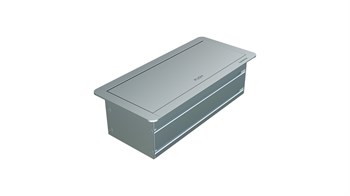 Metalline® Klip-Line Bas-Aç Priz Sistemi USB-A / USB-C - Natürel Eloksal