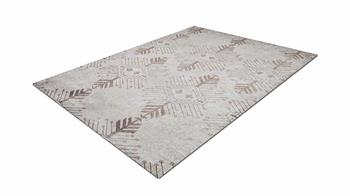 Piksel Halı Bej Geometrik Desen Dijital Baskı Halı