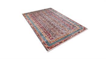 Piksel Halı Turuncu Klasik Dijital Baskı Halı