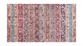 Piksel Halı Turuncu Klasik Dijital Baskı Halı