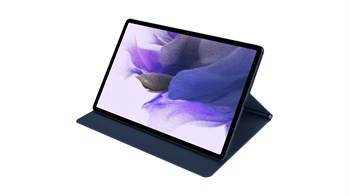 Samsung Galaxy Tab S7+ | S7 Fe Kapaklı Tablet Kılıfı Koyu Mavi EF-BT730PNEGTR