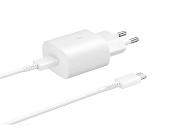 Samsung Type C 25W Hızlı Şarj Aleti Beyaz EP-TA800XWEGWW