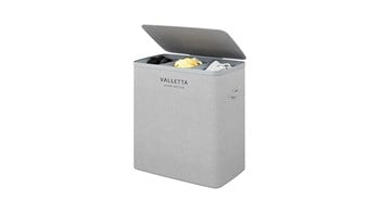 VALETTA PALOMA 120L Üç Bölmeli Çamaşır Sepeti - Açık Gri