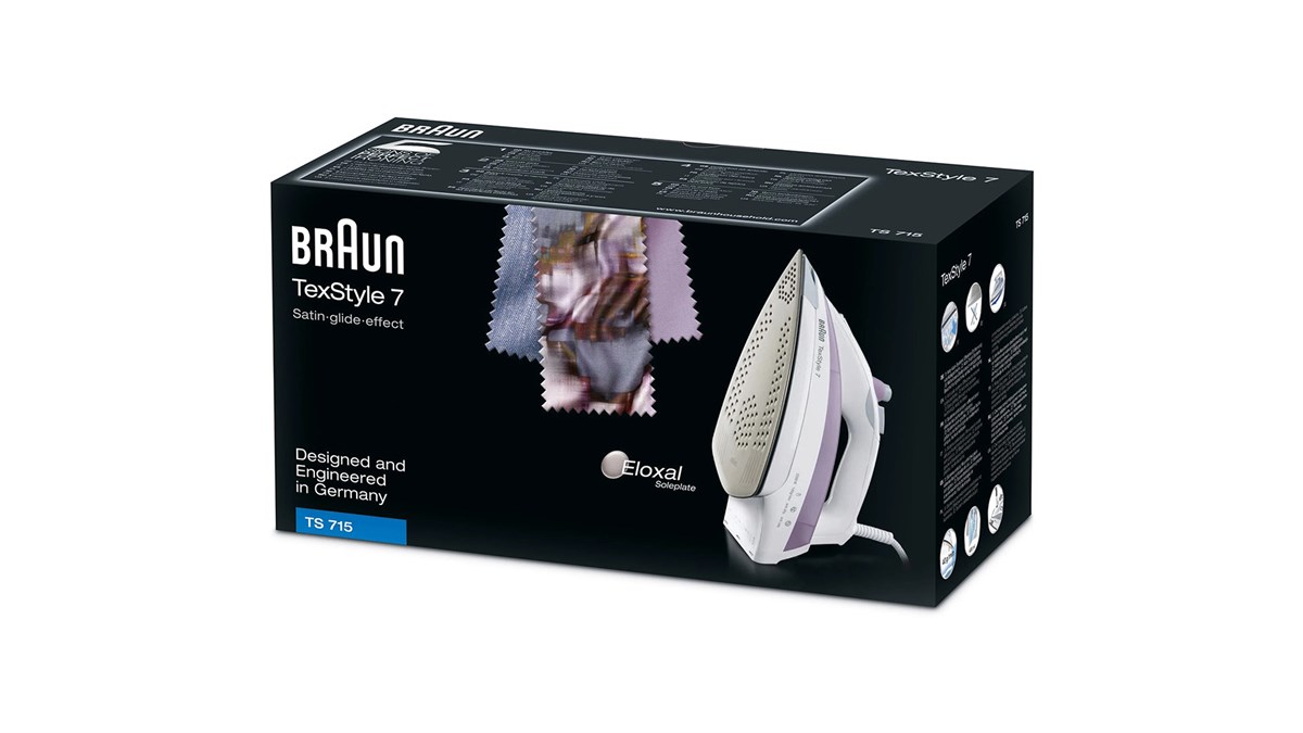 Braun TexStyle 7 TS 715 2300 W Buharlı Ütü TS715 | Teknoloji Mağazası