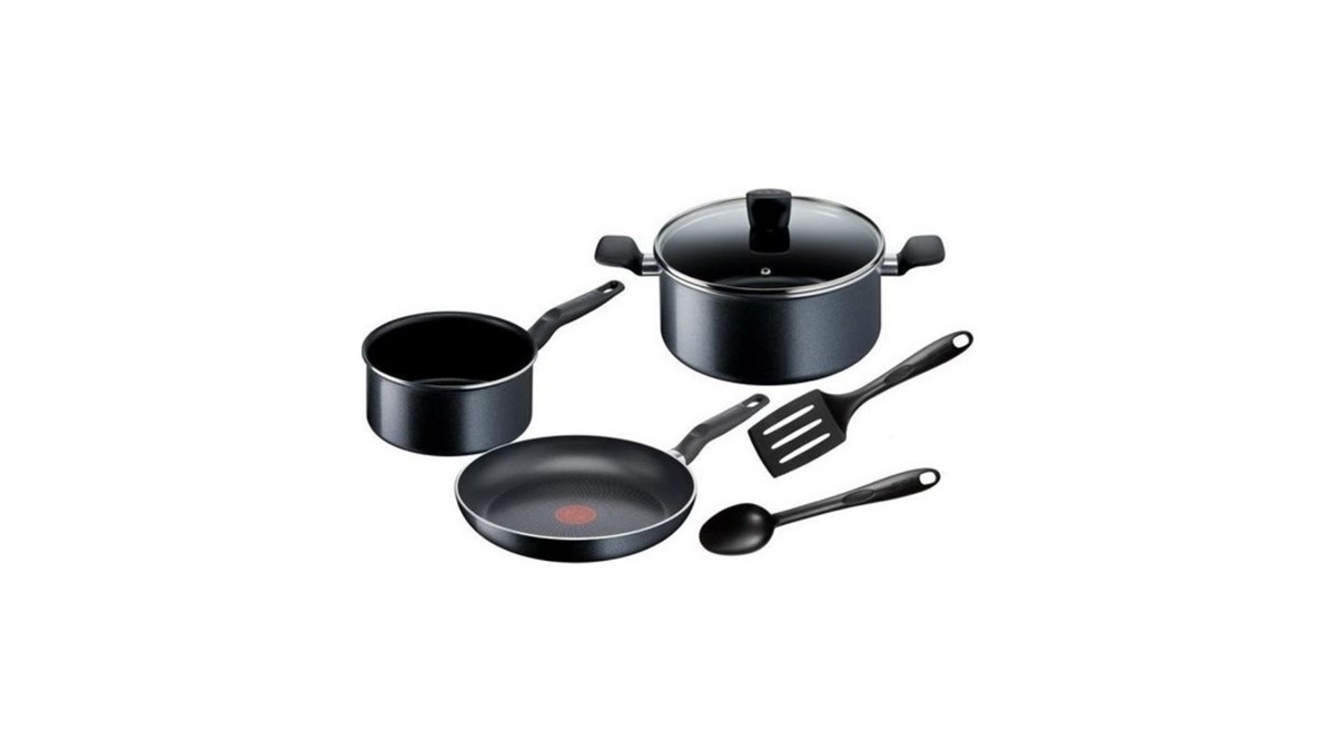 Tefal C26780 Titanyum 1X Starter Tencere ve Tava Seti - 6 Parça 