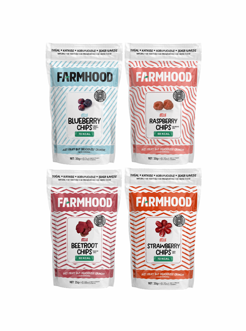 FARMHOOD Freeze Dried Antioksidan Seti Freeze Dry Cipsler