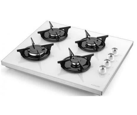 Eminçelik EC-SÜ 1240 WG60 (12 126) Set Üstü Beyaz Cam Ocak