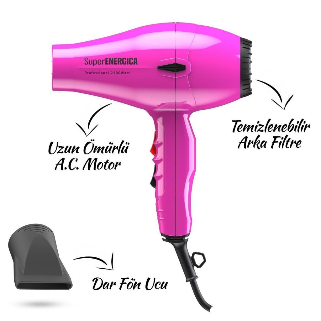 Etap Super Energica Pembe Saç Kurutma Makinesi 