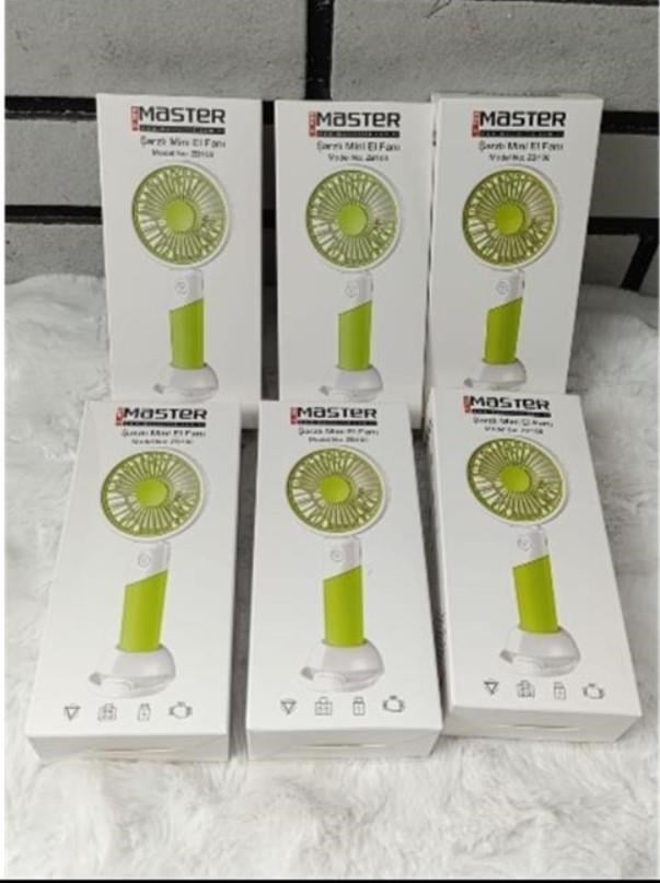 Master ZB100 Şarjlı Mini El Fanı