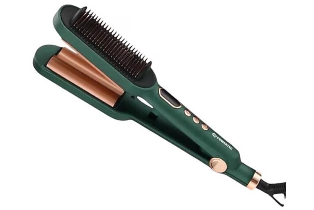 Powertec TR-2820 Fırçalı Dalgalı Ionic Saç Düzleştirici
