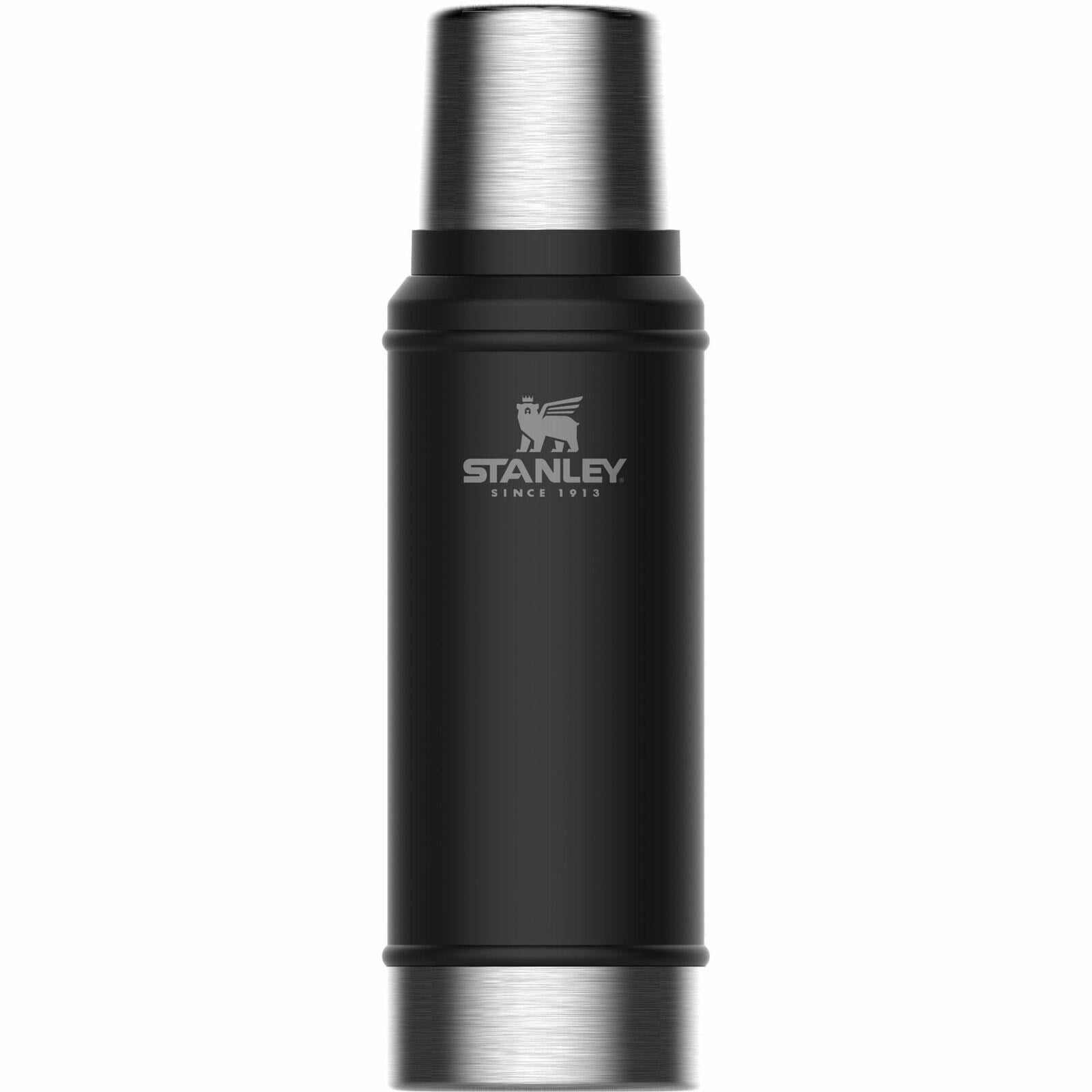 Stanley Klasik Vakumlu Siyah 0,75 LT Çelik Termos 