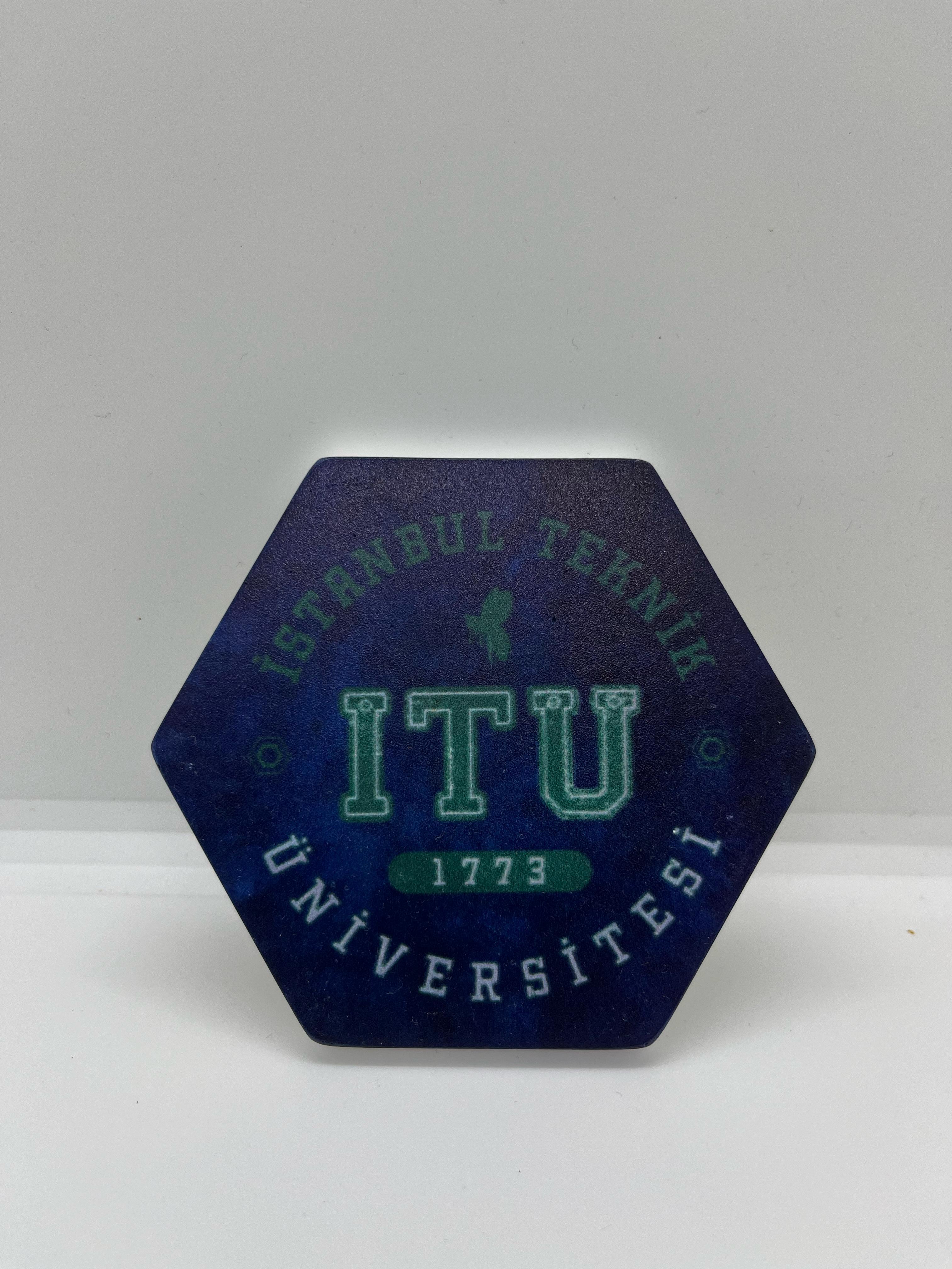 1773itu.store Seramik Tasarım Bardak Altlığı