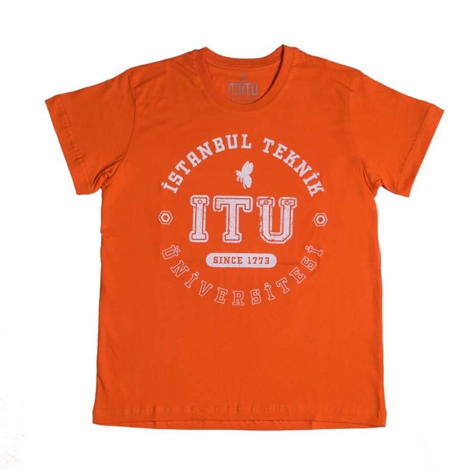 1773İtu.store Classic T-Shirt Turuncu