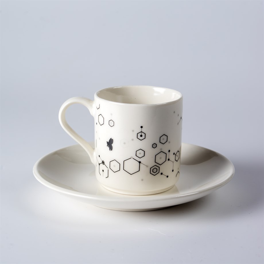 1773itu.store İTÜ Baskılı Porselen Kahve Fincanı