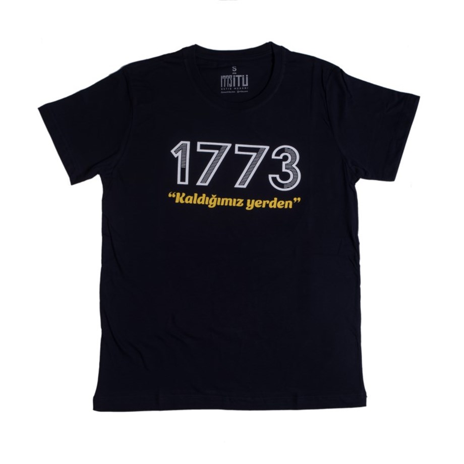 1773İtu.store Kaldığımız Yerden Mezun T-Shirt Siyah