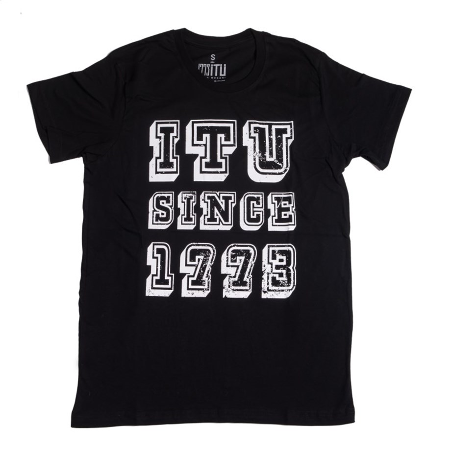 1773İtu.store SİNCE 1773 T-Shirt Siyah