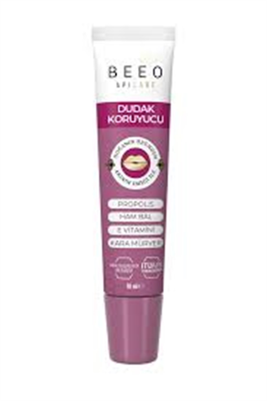 BEEO Apicare Propolisli Kara Mürverli Dudak Koruyucu 10ml