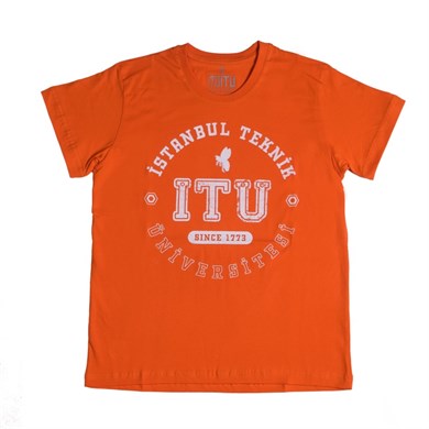 1773İtu.store Classic T-Shirt Turuncu