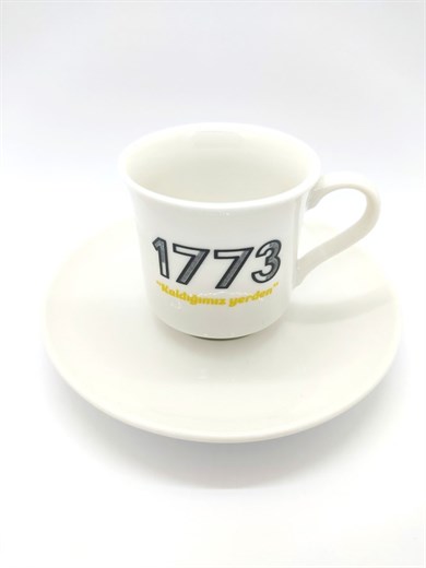 1773itu.store İTÜ Baskılı Porselen Kahve Fincanı