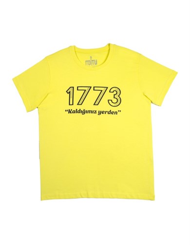 1773İtu.store Kaldığımız Yerden Mezun T-Shirt Sarı
