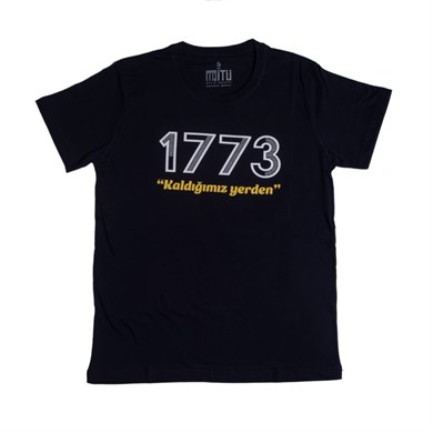 1773İtu.store Kaldığımız Yerden Mezun T-Shirt Siyah