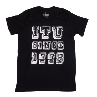1773İtu.store SİNCE 1773 T-Shirt Siyah