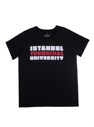 1773İtu.storeTechnıcal T-Shirt Kırmızı-Beyaz