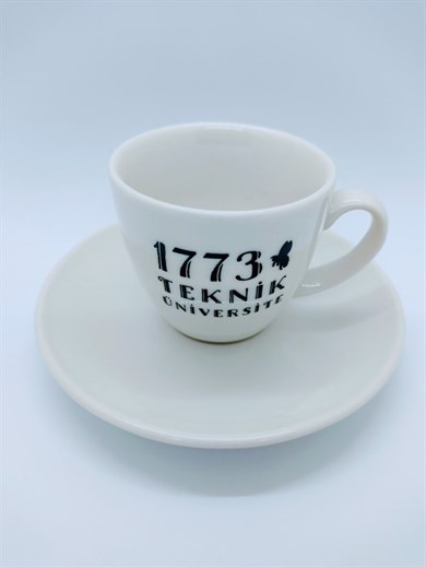 1773itu.store İTÜ Baskılı Porselen Kahve Fincanı
