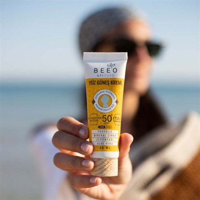 Yüz Güneş Kremi 40ml ApiCare Propolisli