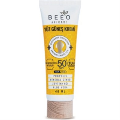 Yüz Güneş Kremi 40ml ApiCare Propolisli