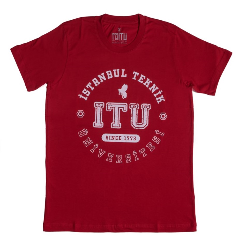 1773İtu.store Classic T-Shirt Kırmızı