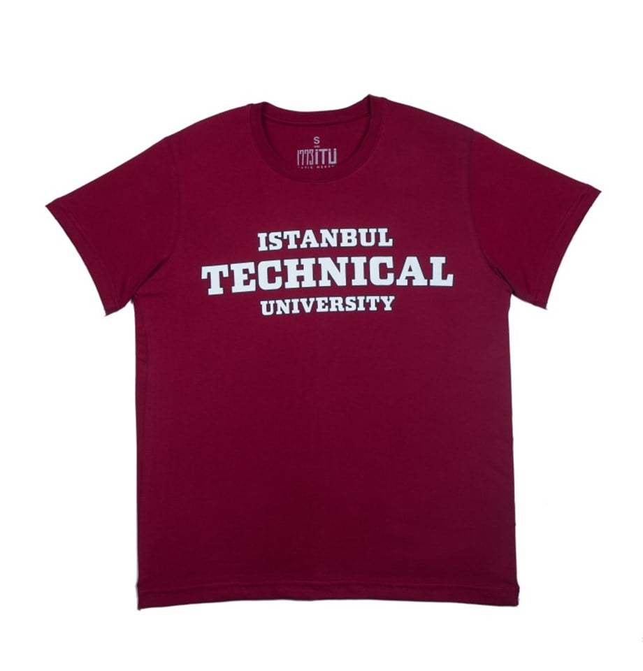 1773İtu.store TECHNİCAL T-Shirt Bordo