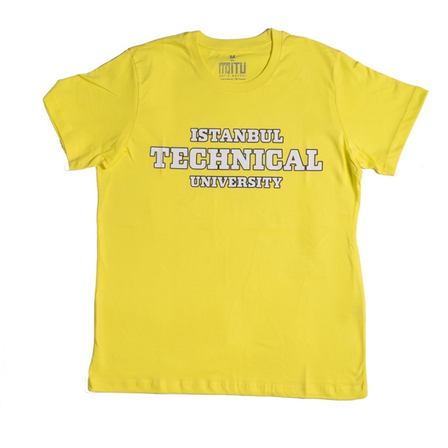 1773İtu.store TECHNİCAL T-Shirt Sarı
