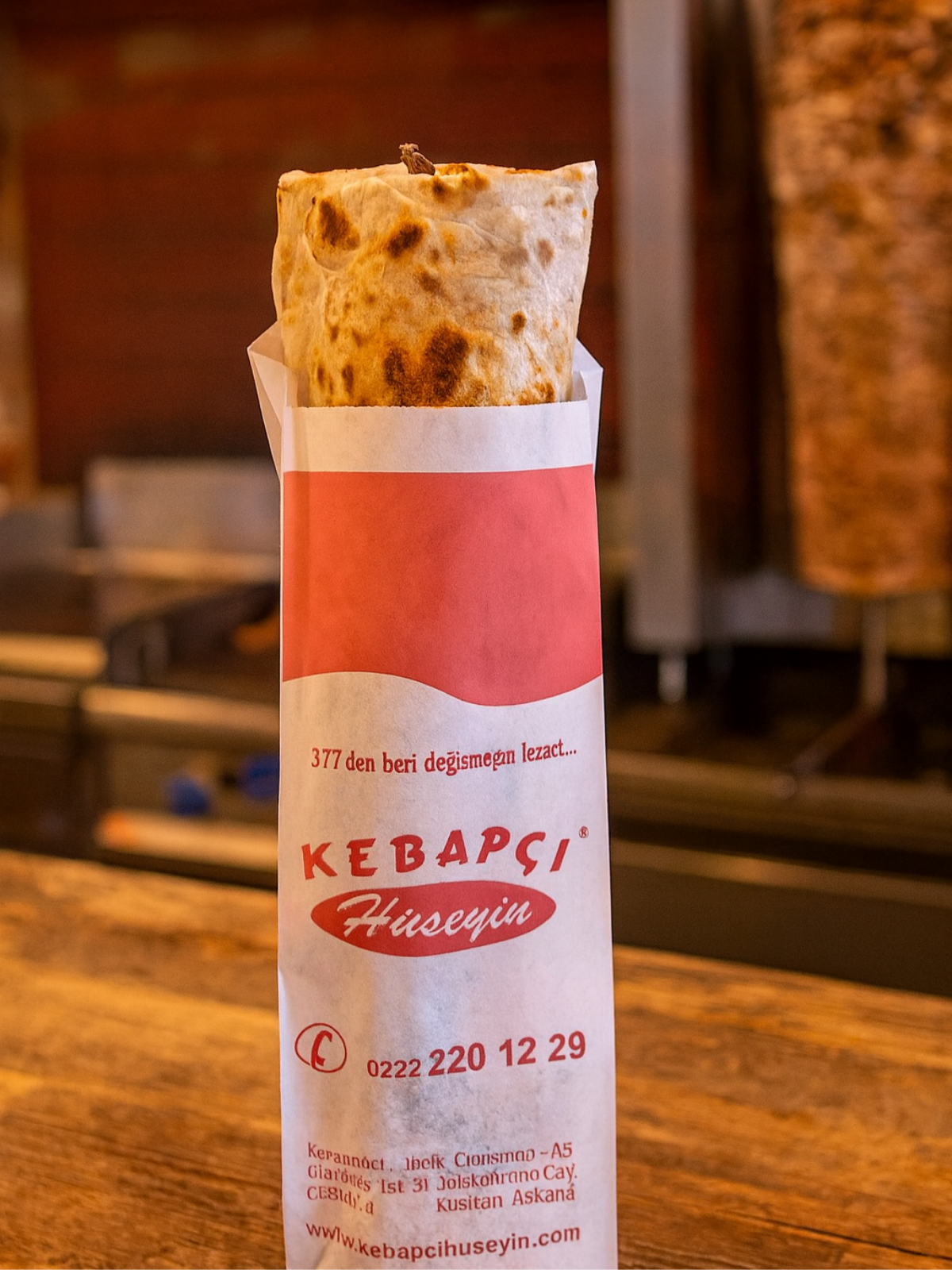 Dürüm Kese KağıtlarıBaskılı Dürüm Kese Kağıdı