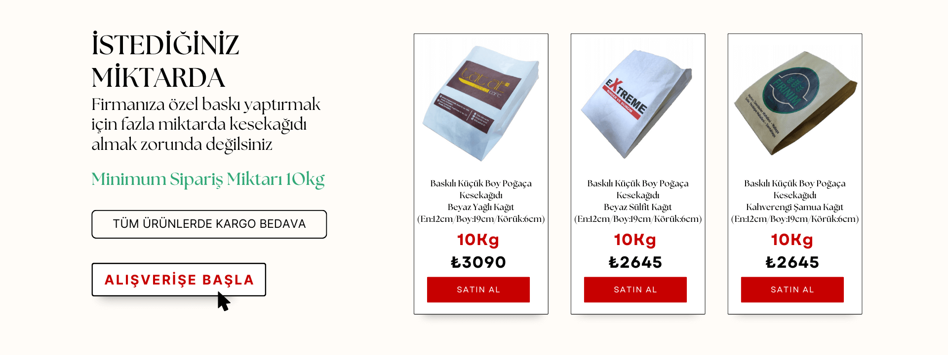 Baskılı Kese Kağıdı
