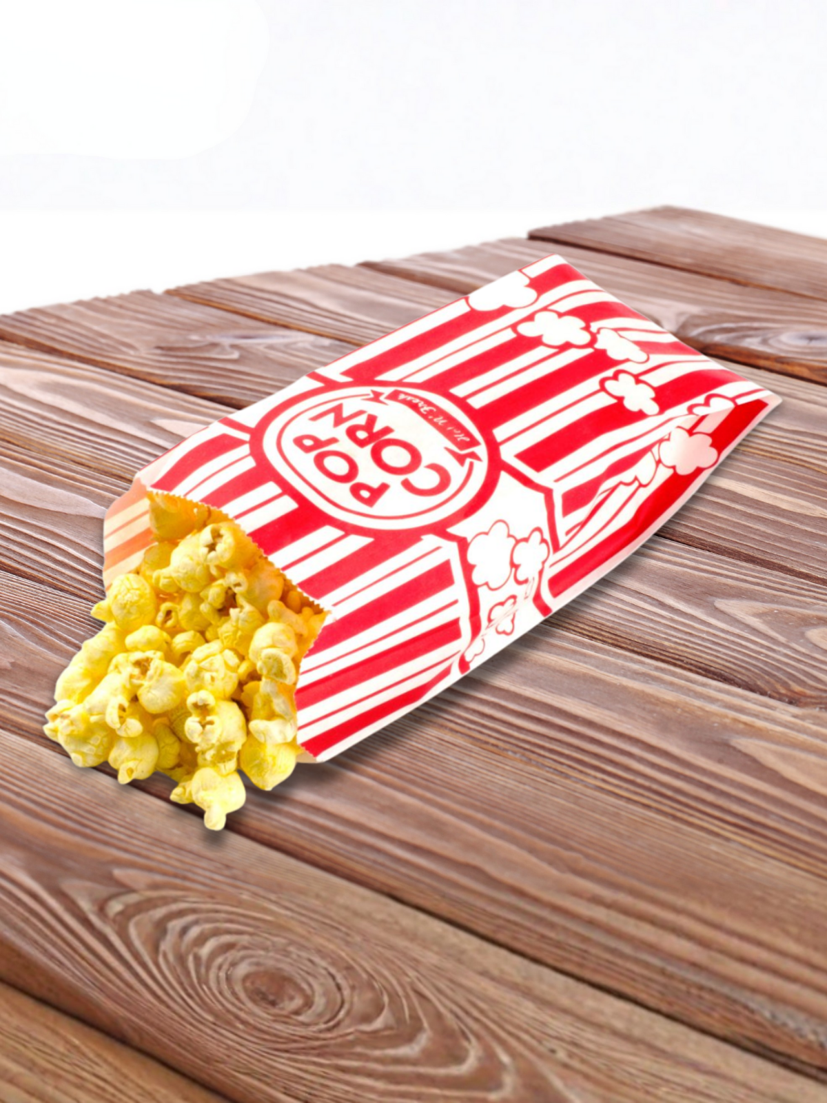 Popcorn Kese KağıtlarıBaskılı Popcorn Kese Kağıdı