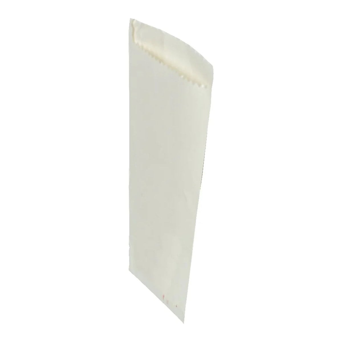 Baskısız Körüksüz Kaşık - Çatal - Bıçak Kesekağıdı-Beyaz Yağlı Kağıt-(En:7cm/Boy:27cm/Körüksüz)