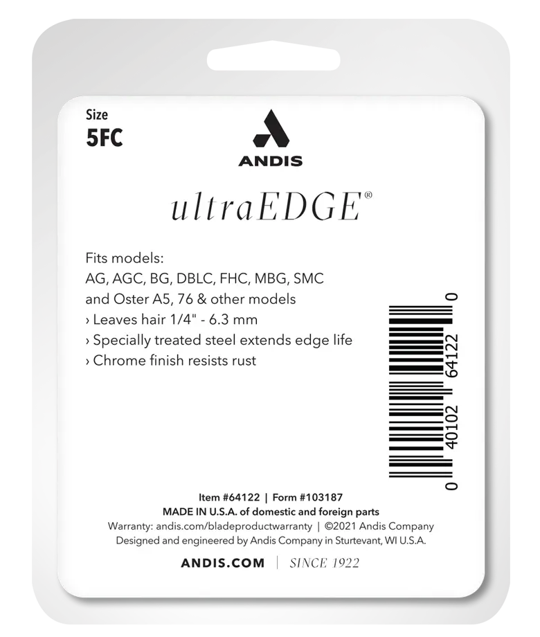 Andis UltraEdge® #5FC Numara Pet Tıraş Makinesi Bıçağı