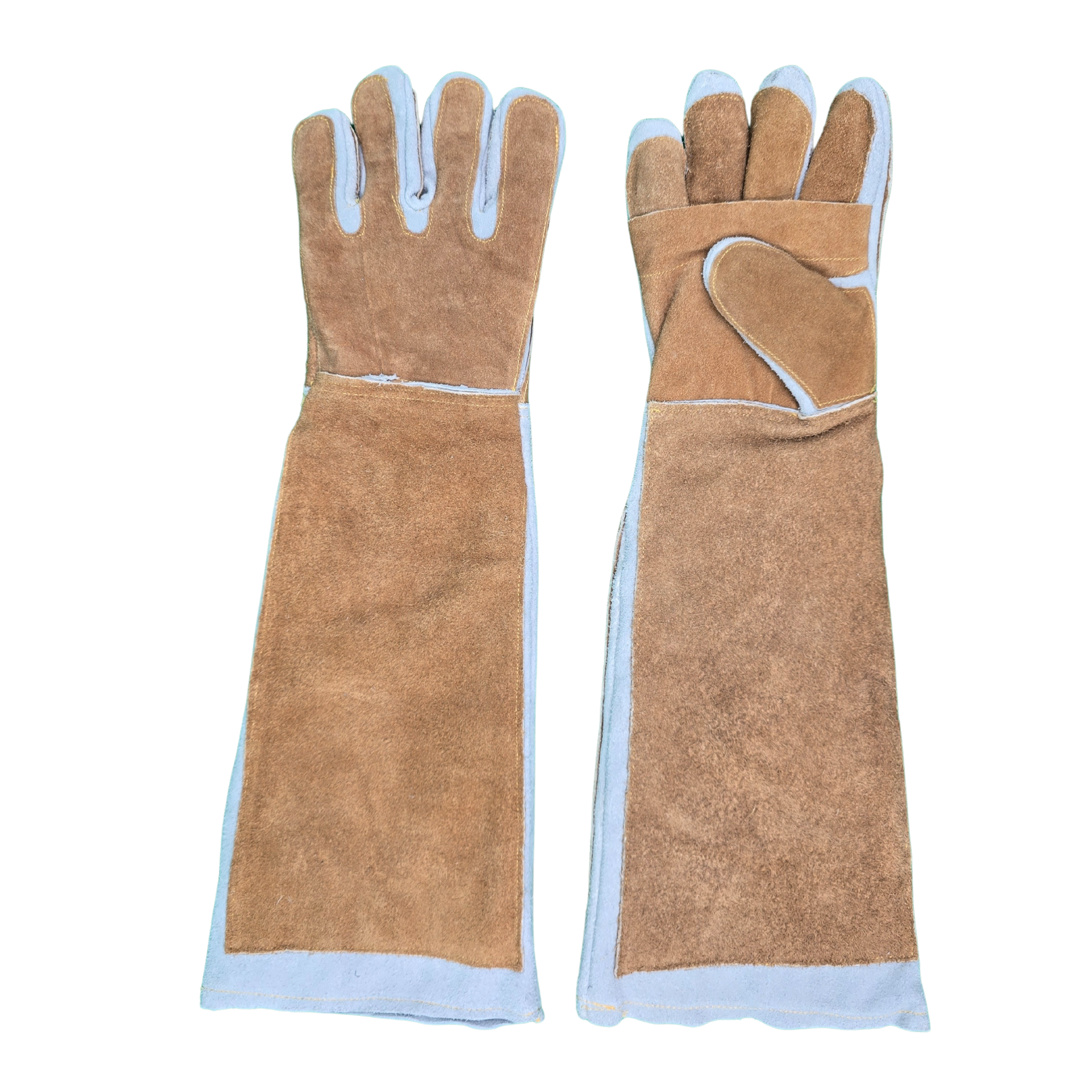 Koruma Eldiveni (Kedi Tutma Eldiveni) Dirsek Üstüne Kadar - Çift - 55 CM