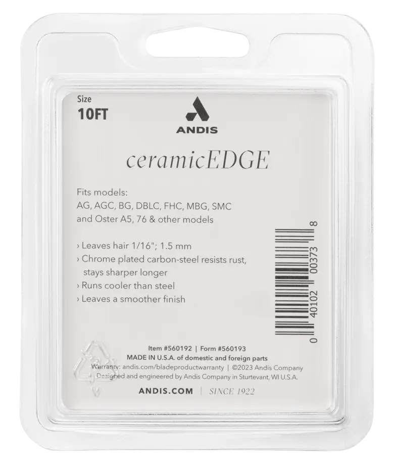 Andis  CeramicEdge® #10FT (22T Üst / 26T Alt) Pet Tıraş Makinesi Bıçağı