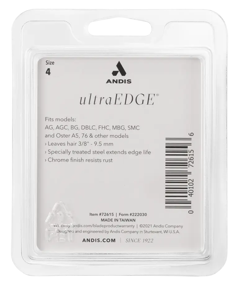 Andis UltraEdge® #4 Numara Pet Tıraş Makinesi Bıçağı